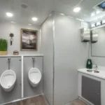Commercial Class Restroom with Two Bowl — North Jackson, MS — Gotta Go Site Service Rentals