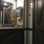 Mirror and Wood-Grain Door — North Jackson, MS — Gotta Go Site Service Rentals