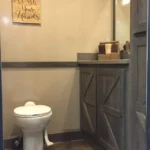 Cabinets and Toilet — North Jackson, MS — Gotta Go Site Service Rentals